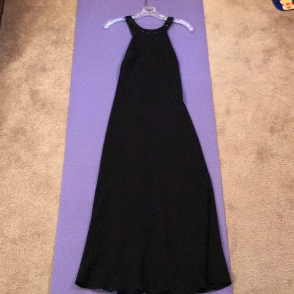 Jones New York Black Sleeveless Lined Dress Size 6 - Picture 5 of 6